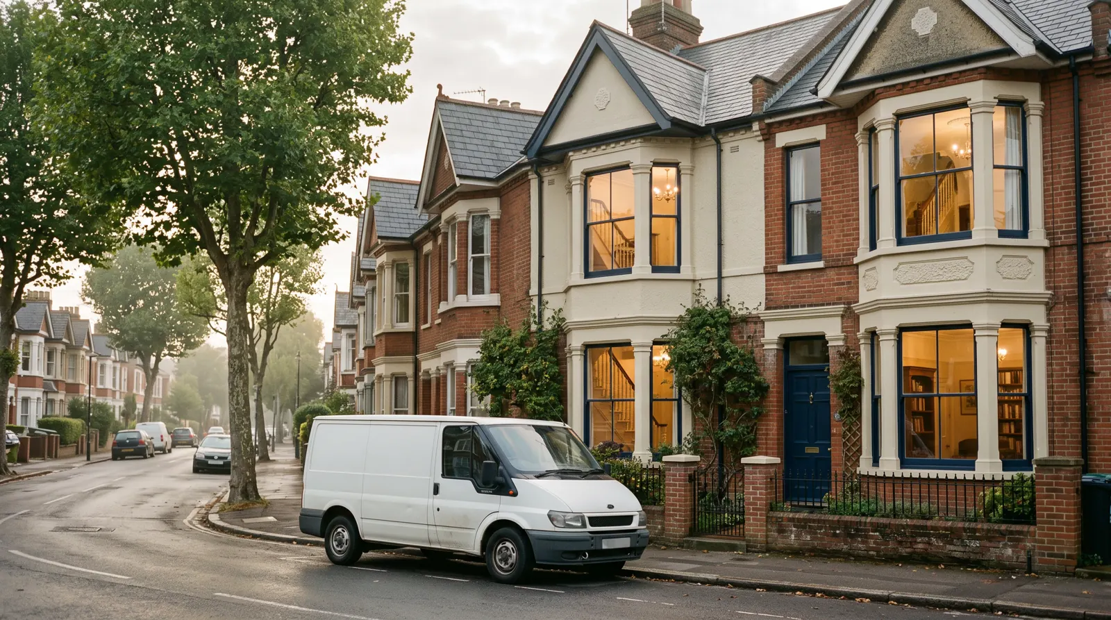 Electrician arriving at a home in Maidstone