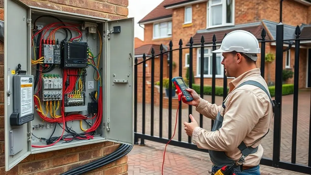 Electric Gates Wiring in Maidstone