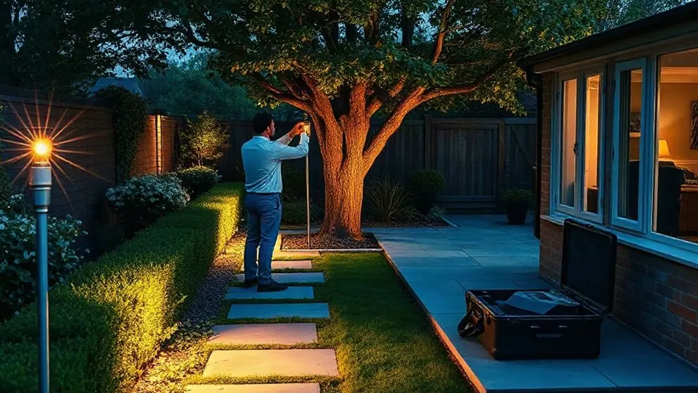 Outdoor Garden Lighting in Maidstone
